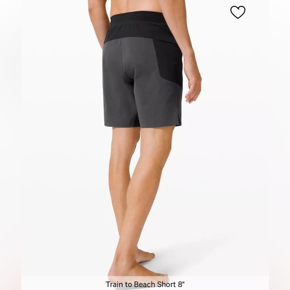 LULULEMON TRAIN TO BEACH SHORT 8" - Picture 2 of 9